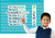 Teacher Created Resources Light Blue Marquee Mini Pocket Chart (17" x 22")