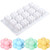 Konrisa 3D Bubble Candle Molds, 15 Cavity Cube Silicone Molds for Candles Making Soy Wax, Bubble Cake Molds for Baking Chocolate Dessert Cheesecake Mousse Cake Jelly Pudding