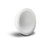 FloraCraft Styrofoam Hollow Half Ball 7.7 Inch White