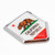 Overdecor California Flag Decal Sticker Emblem Chrome Shield Flags for Car Bumper (2 Pack)