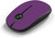 Unipows Wireless Mouse - 2.4G Slim Portable Computer Mouse with Nano Receiver, Less Noise Mobile Optical Mice for Notebook, PC, Laptop, Computer, Mac - Purple and Black
