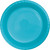 Creative Converting Touch of Color 20 Count Plastic Dinner Plates, Bermuda Blue