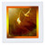 3dRose qs_107054_1 Sunlight on German Shepherd-Quilt Square, 10 by 10-Inch