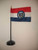 RFCO Missouri State Flag 4"x6" Desk Set Black Base