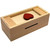 Puzzle Box Enigma Heart Secret - Money and Gift Card Holder in a Wooden Magic Trick Lock with Hidden Compartment Piggy Bank Brain Teaser Game