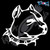 Eyecandy Decals Pitbull Dog Head 5" White Decal Sticker