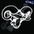 Eyecandy Decals RAM Head 6" White Decal Sticker