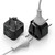 elago Tripshell Grounded Universal Dual Plug Travel Adapter - CE Certified, RoHS Compliant - 1Pcs (Israel/Egypt/UAE)