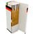 Box of 100 84mm 1 1/4 Special Cones, Dark Brown