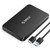 ORICO 2.5 Inch Hard Drive Enclosure, 5Gbps USB 3.0 External Hard Drive Case for 2.5inch 9.5mm 7mm SATA III SSD HDD Up to 6TB, with 4 Colors to Choose, Support UASP (2588U3, Black)