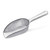 New Star 34622 Cast Aluminum Flat Bottom Utility Scoop, 1-Ounce