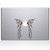 The Decal Guru Fairy Wings MacBook Decal Vinyl Sticker - 12" MacBook - Brown (1059-MAC-12M-BRO)