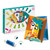 DJECO Inspired by Square Heads Sticker Craft Kit, Picasso, Multi