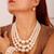 Aimimier Multi Strand Layered Faux Pearl Necklace with Earrings and Bracelet Chunky Pearl Choker Necklace Jewelry Set for Women (White) Aimimier Multi Strand Layered Faux Pearl Necklace with Earrings and Bracelet Chunky Pearl Choker Necklace Jewelry Set for Women (White)