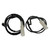HYXUAN Front and Rear Brake Pad Wear Sensor 34356789440 + 34356789445 Compatible with B-M-W E81 E87 E82 E88 E90 E91 E92 E93
