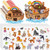 Noah's Ark Animal Sticker Scene Include Noah's Ark Backgrounds and Self Adhesive Animal Stickers Noahs Ark Decorations for Kids Crafts Classroom Activities (Noah's Ark, 12 Set) Noah's Ark Animal Sticker Scene Include Noah's Ark Backgrounds and Self Adhesive Animal Stickers Noahs Ark Decorations for Kids Crafts Classroom Activities (Noah's Ark, 12 Set)