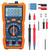 Auto-Ranging Digital Multimeter, TRMS 6000 Counts AC DC Voltmeter Ohm Volt Amp Meter, Electrical Multimeter Tester with NCV, Measure Capacitance Current Resistance Temp Continuity Diode Duty Cycle