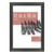 MCS Classic Studio Gallery Wall Frames, Black Woodgrain, 12 x 18 Inch, Single