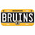 WinCraft NHL Boston Bruins License Plate