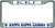 Kappa Kappa Gamma Chrome License Plate Frame