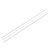 uxcell Rigid Round Clear Tubing 26mm(1'') ID x 28mm(1.1'') OD x 1.64Ft Length Plastic Tube
