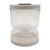 Pickle Jar, Separator Sieve Food Saver Storage Container Upside Down Pickle Storage Jar Pickle and Olive Hourglass Jar Holder
