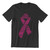 Promotion & Beyond Breast Cancer Awareness Pink Ribbon T-Shirt for Men Breast Cancer Shirts, Black, L