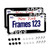 MAIJEE Flower License Plate Frame for Women-Hibiscus License Plate Frame-Flower License Plate Frames for Women-Black White Hibiscus License Plate Frames-Floral License Plate Cover Holder Tag Frame