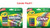 Crayola Glitter Markers, 6 Count (Glitter Markers and Metallic Markers)