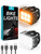 Magicycle Bike Lights for Night Riding Rechargeable, Super Bright Bicycle Headlight and Taillight Set Accessories Led Mountain Bike Lights Flashlight Front and Back (2023 New Headlights + taillights)