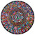 Bgraamiens Puzzle-Mandala Petals-1000 Pieces Round Puzzle Color Challenge Jigsaw Puzzles for Adults and Kids(Mandala Petals)