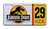 Jurassic Trilogy | # 29 | Metal Stamped License Plate