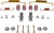 Dorman HW17429 Rear Parking Brake Hardware Kit for Select Kia Models