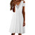 Flowy Dresses for Women Spring Summer 2023 Lace Splicing Solid Printed Women's Dress White Flowy Dresses for Women Spring Summer 2023 Lace Splicing Solid Printed Women's Dress White