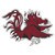 USC South Carolina Gamecocks Extra Large 18" Logo Decal