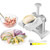 JAYVAR Manual Dumplings Maker, Dumpling Maker Press, Household Manual Dumpling Maker Machine with Spoon and Brush, Quick Dumpling Empanadas Pierogi Maker Tools for Home Kitchen