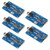 DORHEA 5Pcs YX5300 UART Control Serial MP3 Music Player Module Voice Serial Port UART Control Module with TF Card Slot for AVR/ARM/PIC