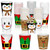 Gerrii 150 Pcs 9 oz Christmas Disposable Paper Cups Christmas Coffee Cups in Santa Snowman Elf Elk Gingerbread Designs Xmas Holiday Party Drinkware Supplies for Drinks Cold Beverage Hot Cocoa Tea Gerrii 150 Pcs 9 oz Christmas Disposable Paper Cups Christmas Coffee Cups in Santa Snowman Elf Elk Gingerbread Designs Xmas Holiday Party Drinkware Supplies for Drinks Cold Beverage Hot Cocoa Tea