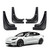4 pcs Tesla Model 3 Mud Flaps 2023 2016-2022 Splash Guards Fender No Need to Drill Hole for Tesla Model 3 Accessories