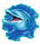 GT Graphics Express Dolphin - 12" Vinyl Sticker Waterproof Decal