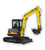 GT Graphics Express Excavator - 12" Vinyl Sticker Waterproof Decal