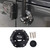 ZGAUTO ABS Radio Antenna Base Cover for Jeep Wrangler 2007-2022 JK JKU JL JLU Gladiator JT?ABS Black