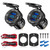[Upgraded]2Pcs 12V/24V USB Outlet with Voltmeter& ON/Off Switch, Quick Charge 3.0 Dual USB Power Outlet, Waterproof Fast Charge USB Charger Socket DIY Kit for Car Boat Marine (2 Pack)
