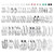 46 Pairs Silver Hoop Earrings Set for Women Girls,Fashion Hypoallergenic Chunky Twisted Chain Pearl Stud Drop Dangle Earrings Multipack,Hoop Earring Packs Trendy for Birthday Party Jewelry Gift