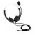 fosa Call Center Headphone with Microphone, Noise Canceling 360 Rotary Earmuffs Call Center PC Game Headset for Telephone Counseling Services, Phone Sales, Insurance, Hospitals(3.5mm plug)