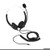 fosa Call Center Headphone with Microphone, Noise Canceling 360 Rotary Earmuffs Call Center PC Game Headset for Telephone Counseling Services, Phone Sales, Insurance, Hospitals(3.5mm plug)
