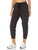 Amazon Essentials Women's Studio Woven Stretch Ankle Pant, Black, Small