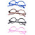 FancyG Retro Classic Geek Nerd Style Big Round Shape Costume Glasses Frames NO LENSES 4 Pieces Color Set106