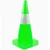 12 inch Traffic Safety Cones with Reflective Collars,[4 Pack]Green Construction Cones| Parking Cones|Road Cones for Parking lot, Driveway, Sport and Driving Training.