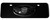 Custom Half Size Europe-Style 3D Raised Genesis Emblem License Plate Tag (Black)